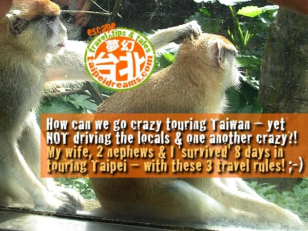 3 Rules For Our Tour Group Traveling Taiwan!