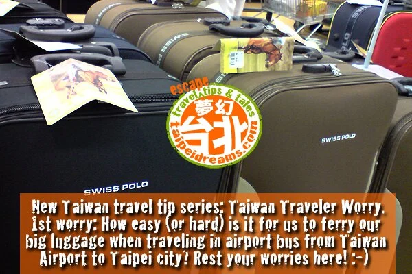 New! Taiwan Traveler Worry: Can The Airport Bus Handle My Big Luggage?