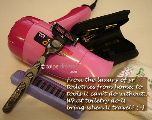 ... What toiletry travels with U? ...