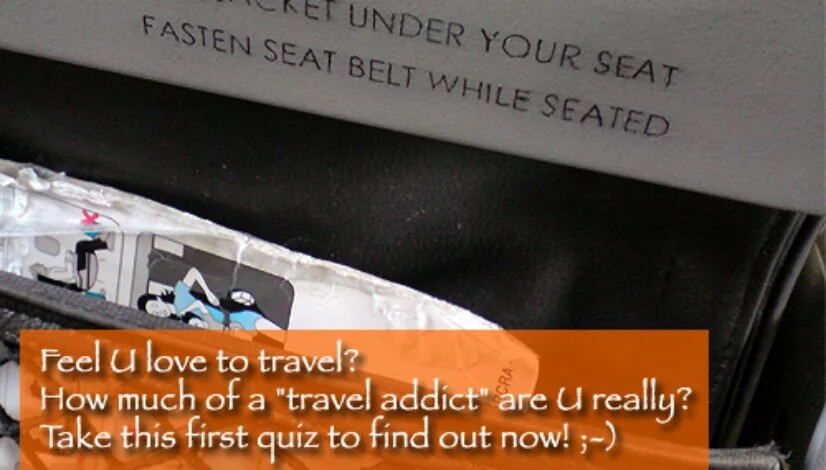 Travel quiz - are U a travel addict?
