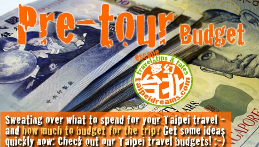 Taipei-Pre-Travel-Budget